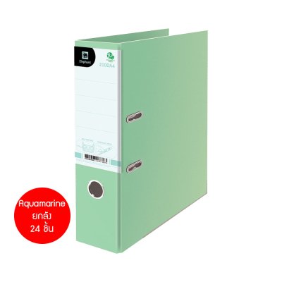 ยกกล่อง 24 ชิ้น Elephant 2100A4 แฟ้มสันกว้าง 3 นิ้ว คลิปก้านยก