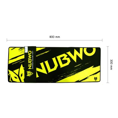 Nubwo Gaming Mousepad แผ่นรองเมาส์ เกมมิ่ง ขนาด 800 x 300 mm