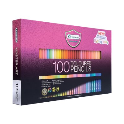 Master Art ดินสอสีแท่งยาว 100 สี