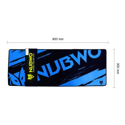 Nubwo Gaming Mousepad แผ่นรองเมาส์ เกมมิ่ง ขนาด 800 x 300 mm Nubwo Gaming Mousepad แผ่นรองเมาส์ เกมมิ่ง ขนาด 800 x 300 mm