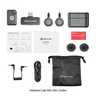 Hollyland Lark M2S ไมโครโฟนไร้สาย