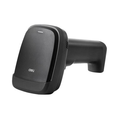 Deli 14952 Barcode Scanner CMOS Wired Screen 1d/2d Code เครื่องสแกนบาร์โค้ดแบบมีสาย