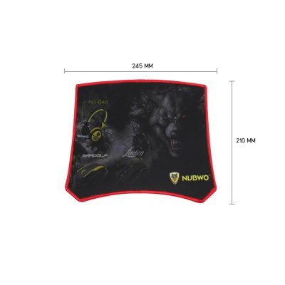 Nubwo Gaming Mousepad แผ่นรองเมาส์ เกมมิ่ง มีทั้งหมด 19 ลาย ขนาด 245 x 210 mm Nubwo Gaming Mousepad แผ่นรองเมาส์ เกมมิ่ง มีทั้งหมด 19 ลาย ขนาด 245 x 210 mm