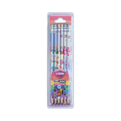 ยกกล่อง 1 กล่อง 12 ชิ้น Masterart Care Bears Pastel ดินสอดำ Blacklead Pencil HB