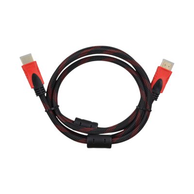 IP-Link IPL-03 HDMI To HDMI Cable 2.0 4K สายถักสีแดง สายสัญญาณ ยาว 3เมตร, 5เมตร