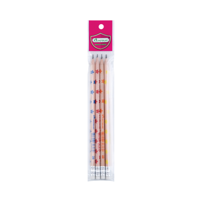 ยกแพ็ค 1 ถุง 4 แท่ง Masterart ดินสอดำแฟนซี Blacklead Pencil 2B No.6 Star