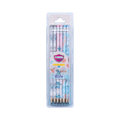ยกกล่อง 1 กล่อง 12 ชิ้น Masterart Stitch ดินสอดำ  Blacklead Pencil HB คละลาย