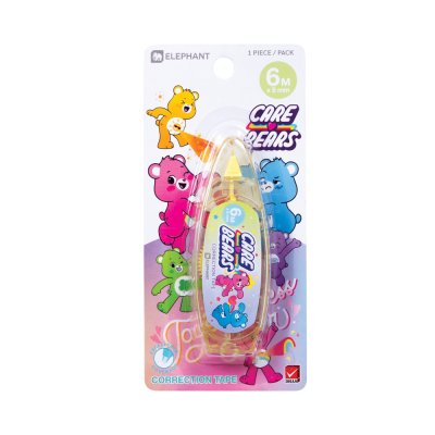 Elephant Care Bears เทปลบคำผิด Correction Tape 6M X 5mm คละสี คละลาย