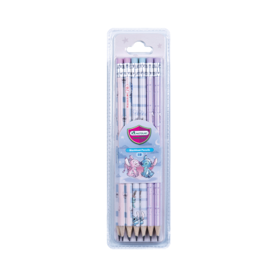 ยกแพ็ค 1 แพ็ค 12 แท่ง Masterart Stitch ดินสอดำ  Blacklead Pencil 2B คละลาย