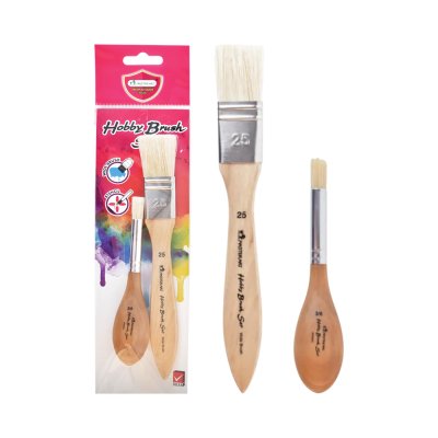 Masterart ชุดพู่กัน ฮอบบี้ เบอร์ 3/8,25