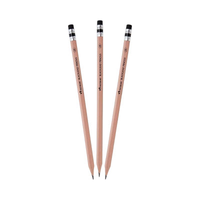 ยกกล่อง 1 ห่อ 12 ถุง Masterart ดินสอดำ Blacklead Pencil 2B Wood
