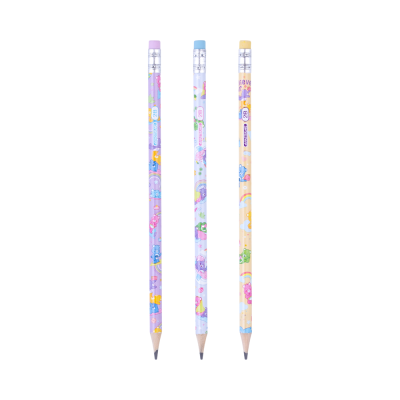ยกกล่อง 1 กล่อง 12 ชิ้น Masterart Care Bears Pastel ดินสอดำ Blacklead Pencil 2B