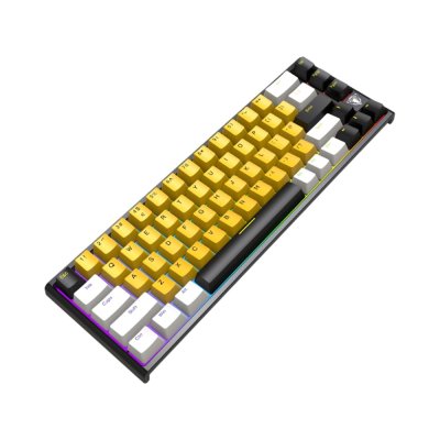 Jedel WKL-103 Rgb Mechanical Keyboard Bt+2.4Ghz+Wied 67 Keys Blue Switch Th/En คีย์บอร์ดเกมมิ่ง