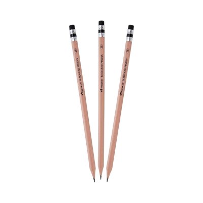 ยกกล่อง 1 กล่อง 6 กระบอก Masterart ดินสอดำ Blacklead Pencil 2B Wood