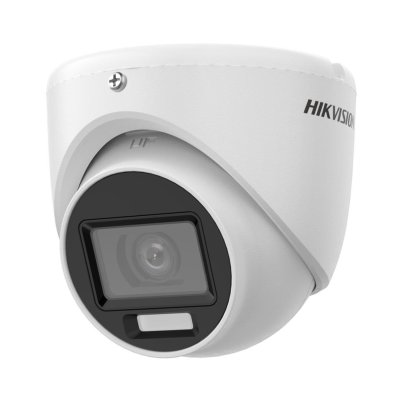 Hikvision DS-2CE76D0T-LMFS 2.8 mm กล้องวงจรปิด ความละเอียด 2 MP มีไมค์ในตัว