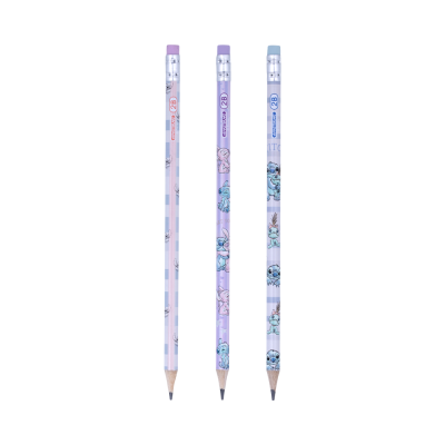 ยกแพ็ค 1 แพ็ค 12 แท่ง Masterart Stitch ดินสอดำ  Blacklead Pencil 2B คละลาย
