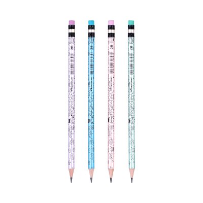 Masterart ดินสอดำแฟนซี Blacklead Pencil 2B No.5 Metallic + กบเหลา