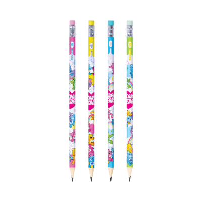 ยกกล่อง 1 กล่อง 12 ชิ้น Masterart Care Bears ดินสอดำ Blacklead Pencil 2B