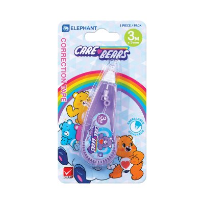 Elephant Care Bears เทปลบคำผิด Correction Tape 3M X 5mm คละสี คละลาย