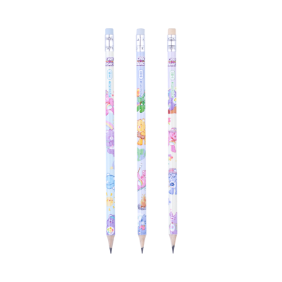ยกกล่อง 1 กล่อง 12 ชิ้น Masterart Care Bears Pastel ดินสอดำ Blacklead Pencil HB