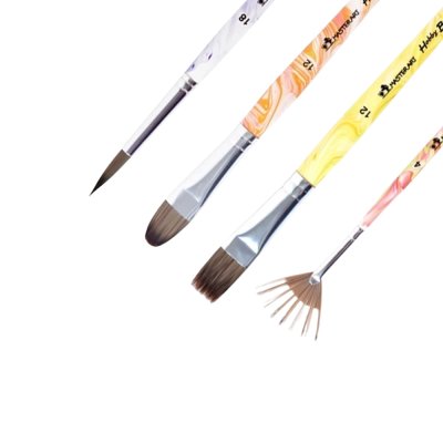 Masterart ชุดพู่กัน ฮอบบี้ เบอร์ 4,12,18