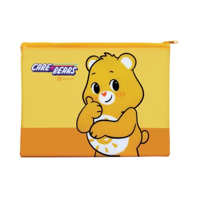 ยกกล่อง 12 ชิ้น Elephant Care Bears กระเป๋าซิปพลาสติก A5 คละสี คละลาย 240x180 mm.