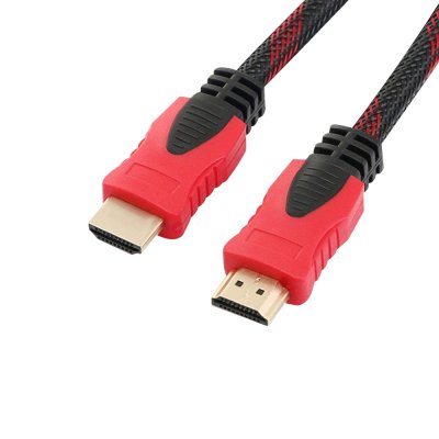 IP-Link IPL-03 HDMI To HDMI Cable 2.0 4K สายถักสีแดง สายสัญญาณ ยาว 3เมตร, 5เมตร