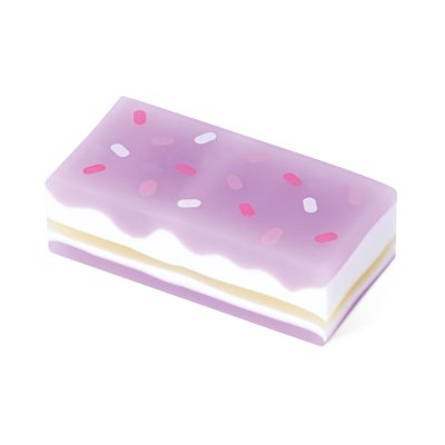 ยกกล่อง 54 ชิ้น Elfen Plus Mousse Cake ยางลบดินสอ คละสี