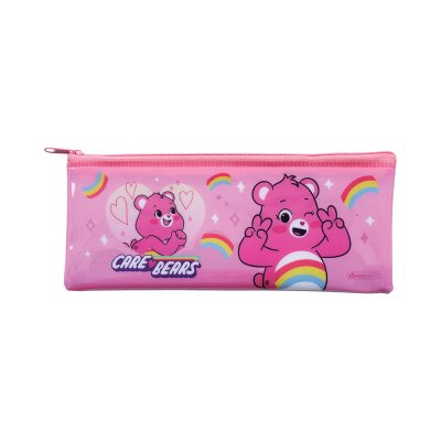ยกกล่อง 12 ชิ้น Masterart Care Bears No.S กระเป๋าซิปพลาสติก คละสี คละลาย