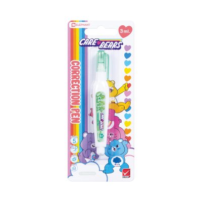 ยกกล่อง 12 ชิ้น Elephant Care Bears ปากกาลบคำผิด Correction Pen 3 ml. คละสี คละลาย