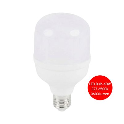 Alva LED Bulb E27 6500K Daylight 230V หลอดไฟทรงกระบอก