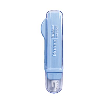 ยกกล่อง 12 ชิ้น Elephant เทปลบคำผิด Marina Correction Tape 5mm X 6M คละสี
