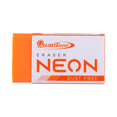 Quantum QE600-50 Neon ยางลบดินสอ คละสี