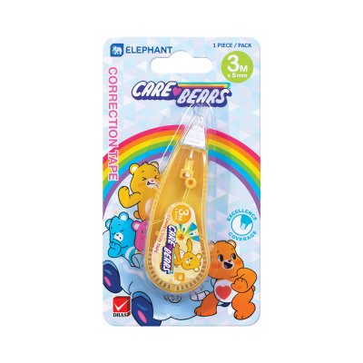 Elephant Care Bears เทปลบคำผิด Correction Tape 3M X 5mm คละสี คละลาย