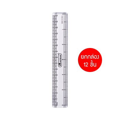 ยกกล่อง 12 ชิ้น Masterart Ruler MR6 6 นิ้ว / MR12 12 นิ้ว ไม้บรรทัด