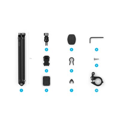 Gopro Boom + Bar Mount อุปกรณ์เสริมสำหรับขาตั้งกล้อง