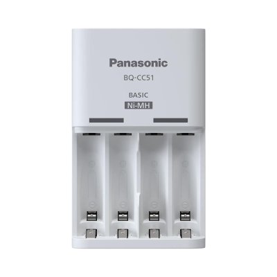 Panasonic Eneloop Charger + Panasonic Eneloop Rechargeable 2000mAh Ni-MH Battery AA 1.2V 4ก้อน