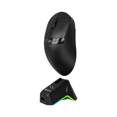 Neolution Cloud9 Ergo Gaming Mouse 2.4GHz / Bluetooth / USB เมาส์ไร้สาย