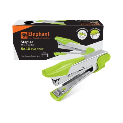 Elephant Evo Star No.10 Stapler แม็กเย็บกระดาษ คละสี