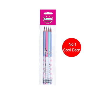 Masterart ดินสอดำแฟนซี Blacklead Pencil HB 4 แท่ง/แพ็ค