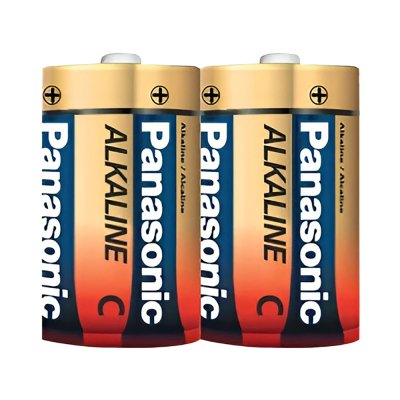 Panasonic Alkaline C 1.5V LR14T/2B 1แพ็ค 2ก้อน ถ่านอัลคาไลน์