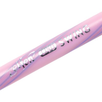 ยกแพ็ค 10 ชิ้น Elfen Liso Swing ปากกาลูกลื่น หมึกสีน้ำเงิน 0.5 mm. คละสี