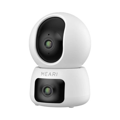 MEARI S3 2K Indoor Dual Lens Smart Wifi Camera Free Cloud กล้องวงจรปิดไร้สาย รองรับ Wi-Fi 2.4GHz & 5GHz