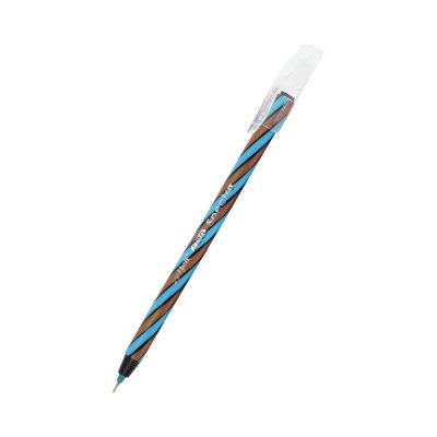 ยกแพ็ค 10 ชิ้น Elfen Liso Spectra ปากกาลูกลื่น หมึกสีน้ำเงิน 0.5 mm. คละสี