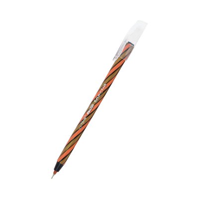 ยกแพ็ค 10 ชิ้น Elfen Liso Spectra ปากกาลูกลื่น หมึกสีน้ำเงิน 0.5 mm. คละสี