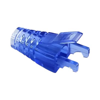 Link US-6624A BLUE CAT6 Crystal Locking Plug Boot ปลอกหุ้มหัวแลน 1 กล่อง / 10 ชิ้น