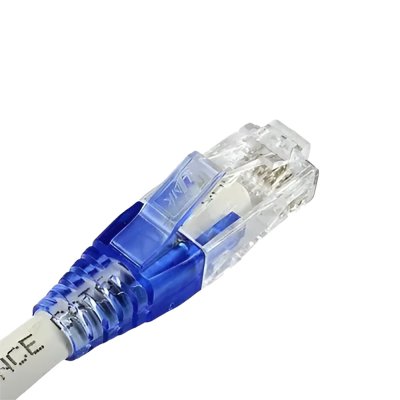 Link US-6624A BLUE CAT6 Crystal Locking Plug Boot ปลอกหุ้มหัวแลน 1 กล่อง / 10 ชิ้น