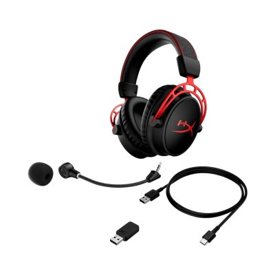 HyperX Cloud Alpha Red Gaming Headset หูฟังเกมมิ่ง