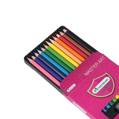 Master Art ดินสอสีแท่งยาว 12 สี