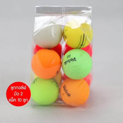 Callaway, Srixon, Volvik, Saintnine, Vice ลูกกอล์ฟมือ 2 แพ็ค 10 ลูก เกรดออกรอบ